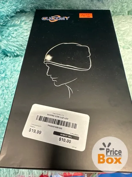 GORRO CON LUZ LED