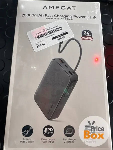 POWER BANK 20000MAH AMEGAT