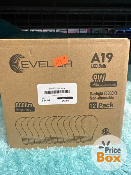 EVELOR 12 PACK 800LM