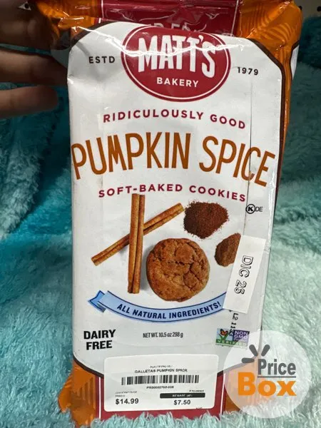GALLETAS PUMPKIN SPICR
