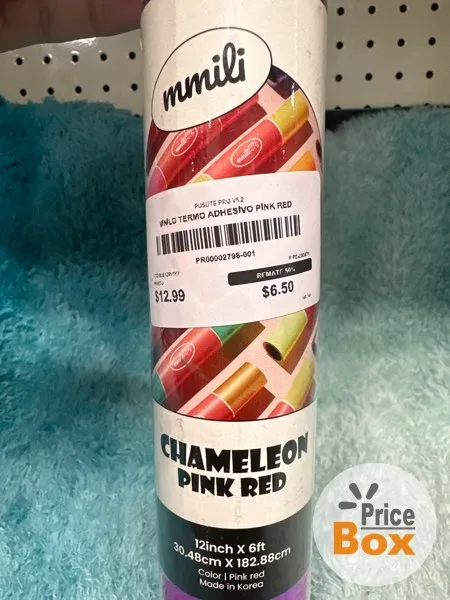 VINILO TERMO ADHESIVO PINK RED