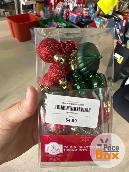 MINI ADORNOS NAVIDAD