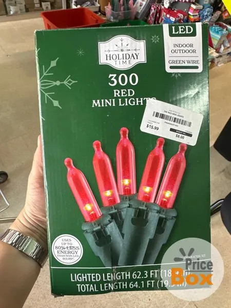 300 RED MINI LIGHTS