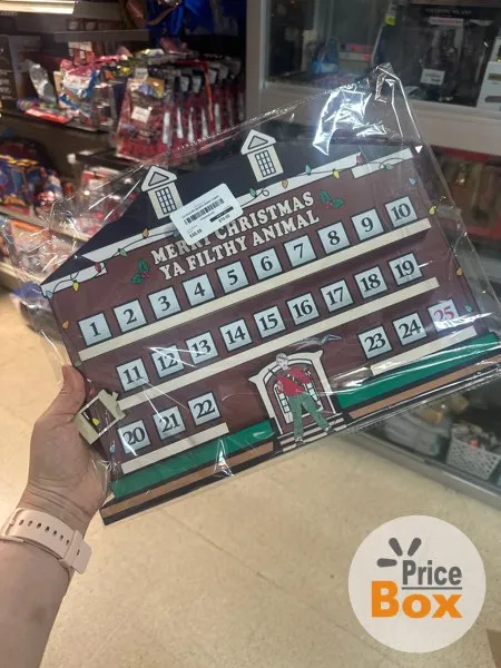 CALENDARIO MADERA MERRY CHRISTMAS