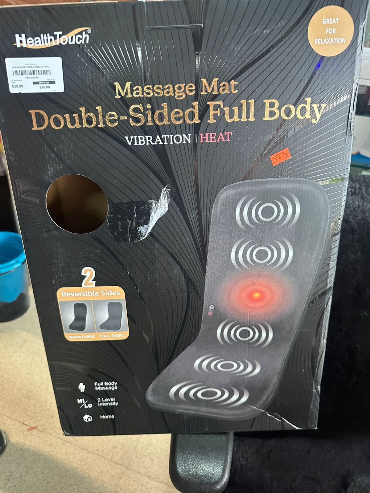 MASSAGE MAT DOUBLE HEALTH TOUCH
