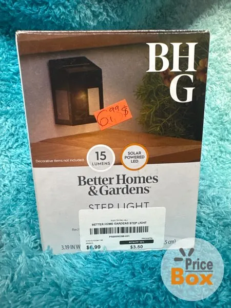 BETTER HOME GARDENS STEP LIGHT