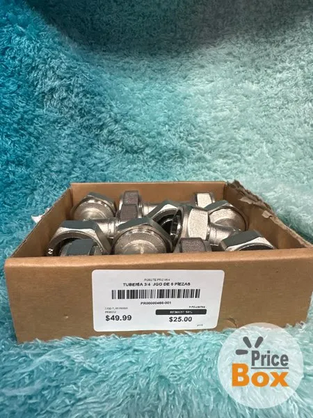 TUBERIA 3/4  JGO DE 6 PIEZAS