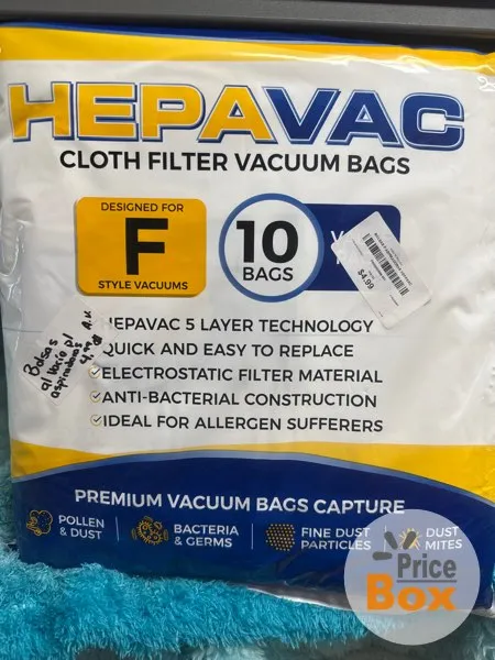 BOLSAS P ASPIRADORAS HEPAVAC